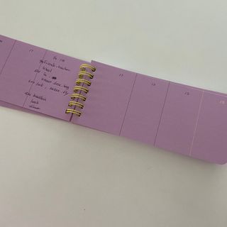 리훈 언더모니터 위클리 플래너 + 다정한 스티커 8mm 원형 칼라 얼굴 표정 1장 — 5점을 준 리뷰어가 2022년 3월 올린 사용 사진