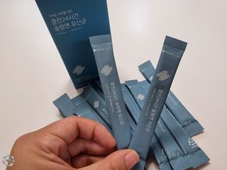 클린24시간 슬림앤유산균 1박스 (3.5g X 15포) — 5점을 준 리뷰어가 2022년 7월 올린 사용 사진
