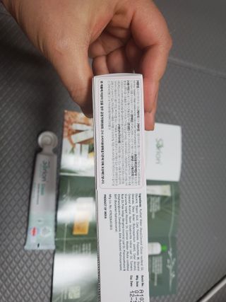건선/아토/습진/민감성 피부 천연보습진정크림 소리온 크림 & 센시티브 크림 50g — 5점을 준 리뷰어가 2022년 1월 올린 사용 사진