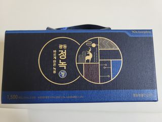 [광동생활건강] 광동정녹청 30포 — 5점을 준 리뷰어가 2021년 10월 올린 사용 사진