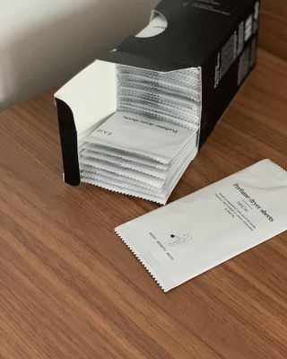 [이즈라이프코스메틱] 퍼퓸 드라이어 시트 히노끼향  or 블랑향 2중 택1 30매 — 5점을 준 리뷰어가 2021년 6월 올린 사용 사진