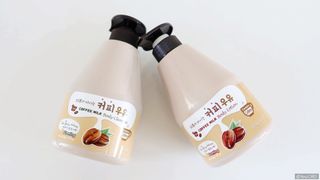 [과일나라] 피부가 마시는 커피우유 바디클렌저&바디로션 — 5점을 준 리뷰어가 2022년 3월 올린 사용 사진
