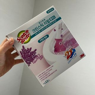 [3M] 스카치브라이트 크린스틱 향기톡톡 변기청소 핸들1 + 리필 16개 (라벤더/레몬 중 택1) — 5점을 준 리뷰어가 2024년 7월 올린 사용 사진