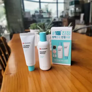 리더스코스메틱 리더스 카밍 바이오틱스 #1등 진정 기획세트 [에센스 워터150ml + 크림 마스크80ml] — 4점을 준 리뷰어가 2022년 8월 올린 사용 사진