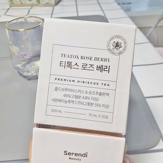 세렌디뷰티_이너뷰티 티톡스 로즈 베리 — 5점을 준 리뷰어가 2021년 3월 올린 사용 사진