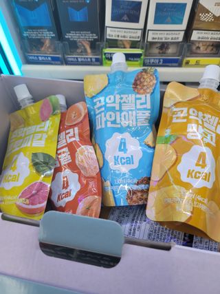 참앤들황토농원 10가지 맛, 입맛대로 스페셜하게~ 가볍게 한 포 땡! 곤약젤리 스페셜 패키지 130ml x 30포 — 5점을 준 리뷰어가 2022년 12월 올린 사용 사진