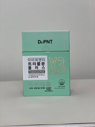 [Dr.PNT] 닥터피엔티 트리플뮨 플러스 [1개월분] — 4.5점을 준 리뷰어가 2022년 9월 올린 사용 사진