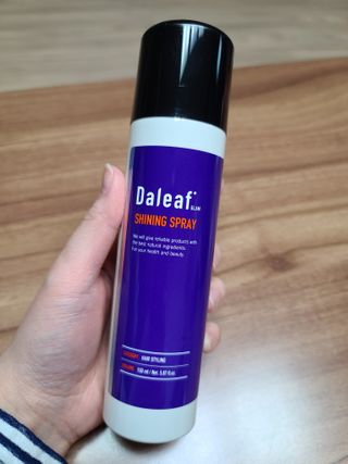 달리프 글램 샤이닝 스프레이 150ml — 4점을 준 리뷰어가 2021년 2월 올린 사용 사진