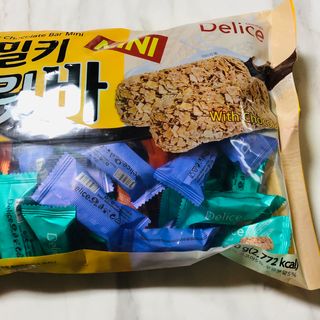 델리스 오트 밀키 초콜릿 바 — 5점을 준 리뷰어가 2022년 5월 올린 사용 사진