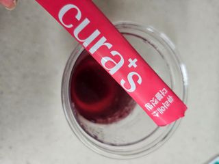 [큐라에스] 최신 다이어트 원료! 6중 기능성 더블컷팅 126g(2주일 분) — 5점을 준 리뷰어가 2023년 12월 올린 사용 사진