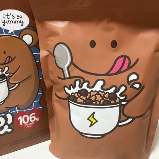 바디랩 체중조절용 프로틴시리얼 그래잇 — 4점을 준 리뷰어가 2022년 4월 올린 사용 사진
