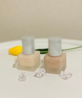 [RMK] 메이크업 베이스 + 리퀴드 파운데이션 — 5점을 준 리뷰어가 2021년 3월 올린 사용 사진