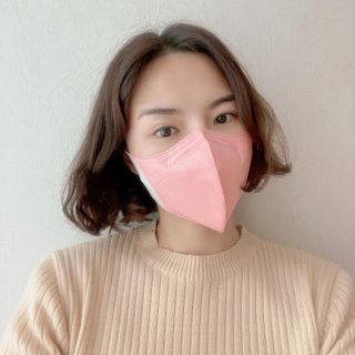 끌린에르 스포츠 귀편한 새부리형 마스크 — 5점을 준 리뷰어가 2022년 2월 올린 사용 사진