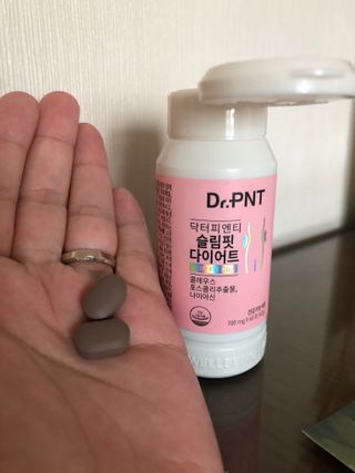 닥터피엔티 [Dr.PNT] 건강한 다이어트, 기능성 원료로 시작! 슬림핏 다이어트+트리플뮨 플러스[1개월분] — 4점을 준 리뷰어가 2022년 9월 올린 사용 사진