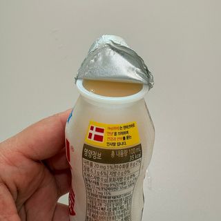 덴마크 *[구매평]하이(Hej!) 브랜드 패키지(요구르트, 그릭요거트) — 5점을 준 리뷰어가 2025년 10월 올린 사용 사진