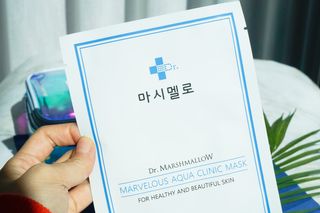 닥터마시멜로 닥터마스멜로 마블러스 아쿠아 클리닉 마스크 — 5점을 준 리뷰어가 2021년 2월 올린 사용 사진