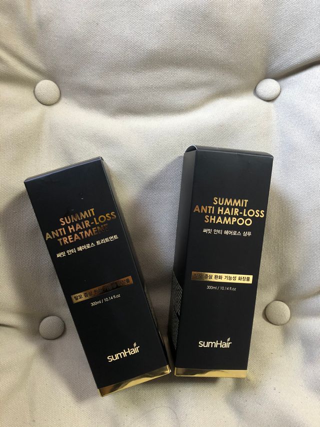 썸헤어  써밋 안티 헤어로스 샴푸+트리트먼트 리뷰 사진
