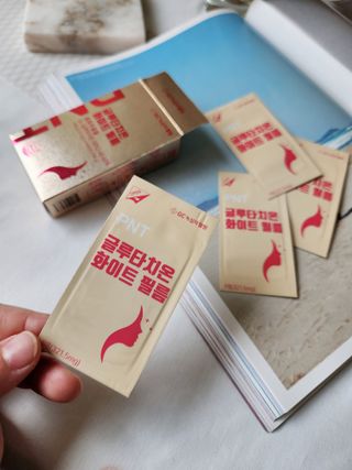 피엔티 [PNT 글루타치온 화이트 필름] 화이트 이너뷰티를 위한 관리템(1개월분) — 5점을 준 리뷰어가 2023년 5월 올린 사용 사진