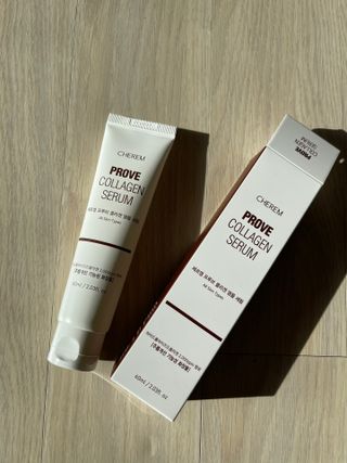 체르엠  프루브 콜라겐 앰플세럼 60ml 1병 — 5점을 준 리뷰어가 2022년 1월 올린 사용 사진
