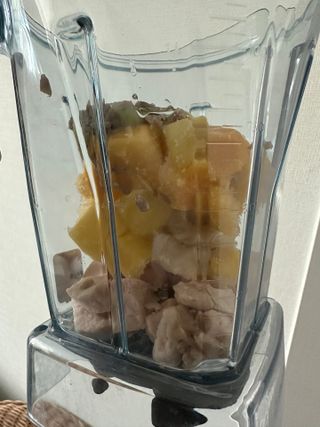 수플먼트 나는 마신닭!! 닭가슴살 주스키트, 먹기 힘들었던 닭가슴살 이제는 마시자 — 5점을 준 리뷰어가 2023년 3월 올린 사용 사진