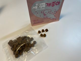 My Pet Care 천연단백질 관절건강에 개좋아 — 5점을 준 리뷰어가 2021년 1월 올린 사용 사진