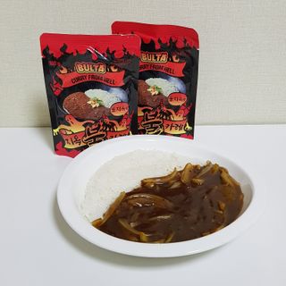 불타 지옥불카레 불지옥맛 180g x 3봉 — 3점을 준 리뷰어가 2021년 6월 올린 사용 사진