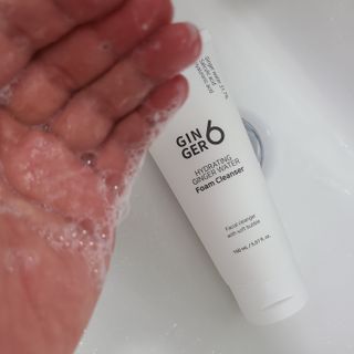 GINGER6 하이드레이팅 진저 워터 폼클렌징 — 5점을 준 리뷰어가 2021년 10월 올린 사용 사진