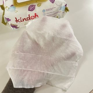 킨도 아기 물티슈 골드 일반형 — 4점을 준 리뷰어가 2021년 12월 올린 사용 사진