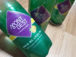 몽베스트 Montbest with Sparkling water Lemon OR Lime 20병(랜덤) — 5점을 준 리뷰어가 2022년 5월 올린 사용 사진