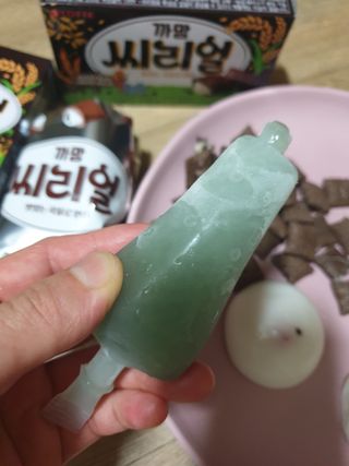 롯데제과 죠스바 아이스 톡톡 젤리 — 5점을 준 리뷰어가 2021년 10월 올린 사용 사진