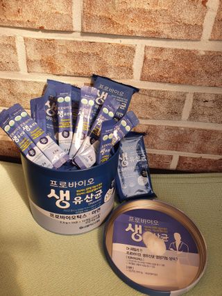 서울약사신협_프로바이오생유산균_2.5G x 100포 — 5점을 준 리뷰어가 2021년 2월 올린 사용 사진