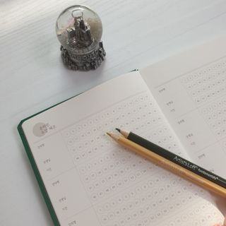 응원과 위로가 필요한 당신에게  리훈 하고싶은말 스터디 플래너 — 5점을 준 리뷰어가 2021년 3월 올린 사용 사진