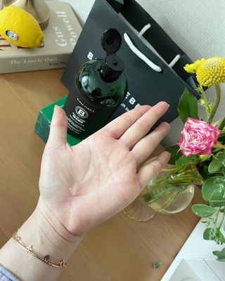 블랙페블 남성청결제 올인원 바디워시 클린 웨이브 — 5점을 준 리뷰어가 2021년 5월 올린 사용 사진