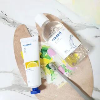 주식회사 클린디 [클린디]🌿민트향으로 상쾌하게, 단짝가글 + 맞춤 칫솔 + 치약 세트🦷 — 5점을 준 리뷰어가 2022년 1월 올린 사용 사진