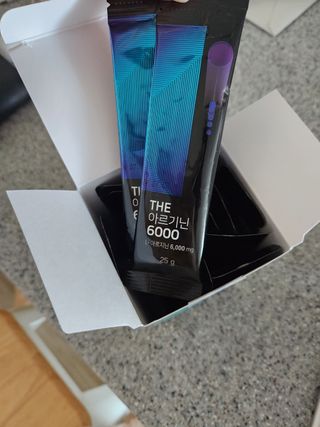 [닥터루템]THE 맛있고 THE 진한 THE 아르기닌 6000 1box (15포) — 5점을 준 리뷰어가 2022년 9월 올린 사용 사진