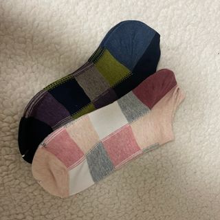 [사이즈가 있는 양말 필로이] 여자 스니커즈 발목 양말 5족 세트【 S, M, L, 】3가지 사이즈 — 5점을 준 리뷰어가 2022년 7월 올린 사용 사진