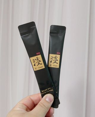 담소은 자극없는 무알콜 휴대용 한방가글 스틱 가글담 — 5점을 준 리뷰어가 2022년 8월 올린 사용 사진