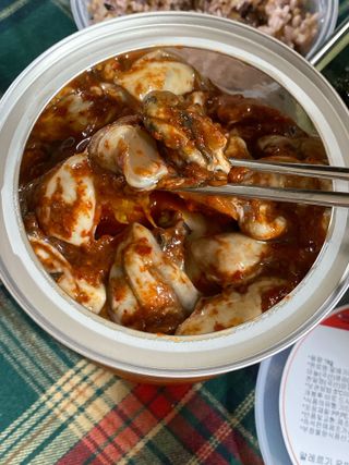 셰프애찬 별미김치 굴겉절이 1kg — 5점을 준 리뷰어가 2022년 12월 올린 사용 사진