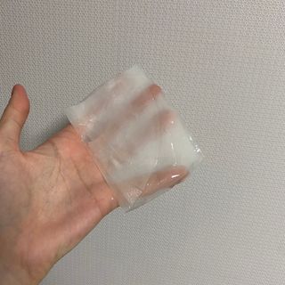 체르엠 그린 케비어 더블워터 마스크팩 5매입  2팩 — 4점을 준 리뷰어가 2021년 11월 올린 사용 사진