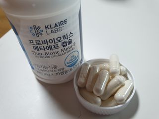 [Dr.PNT] 닥터피엔티 클레어랩스 프로바이오틱스 메타에프 [1개월분] — 5점을 준 리뷰어가 2022년 6월 올린 사용 사진
