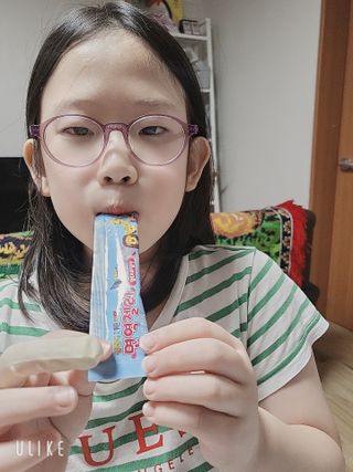 다나음 셀렌에 빠진 아연면역젤리 열대과일맛+사과맛 — 5점을 준 리뷰어가 2023년 1월 올린 사용 사진