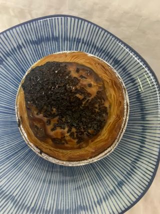 디앙뜨 포르투갈 에그타르트 오리지널 맛+패션후르츠+초콜릿타르트 맛 중 택1 — 5점을 준 리뷰어가 2021년 7월 올린 사용 사진