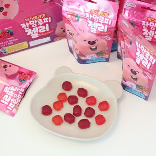 [팔도] 잔망루피젤리 믹스베리맛 42g 8개 — 4.5점을 준 리뷰어가 2022년 2월 올린 사용 사진
