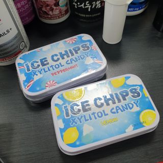 [아이스칩스] 무설탕 비건 자일리톨 캔디 7종 2개기준 — 5점을 준 리뷰어가 2021년 9월 올린 사용 사진