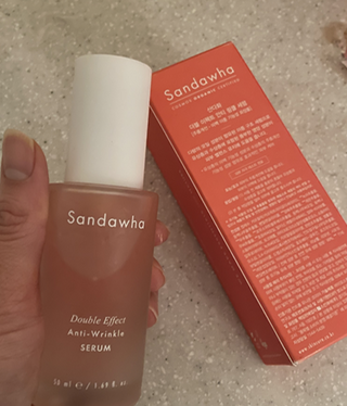 산다화 더블 이펙트 안티 링클 세럼 50ml — 4.5점을 준 리뷰어가 2023년 1월 올린 사용 사진