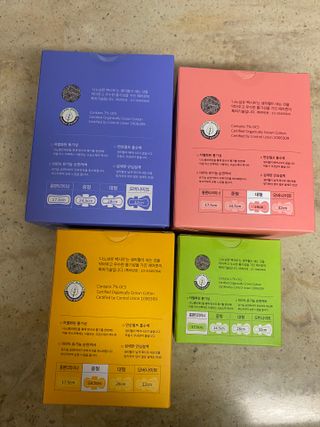 에어퀸 뉴브레스 유기농 생리대 4종 (팬티라이너 20P + 중형 10P + 대형 10P + 오버나이트 8P)_체험단 — 5점을 준 리뷰어가 2024년 5월 올린 사용 사진