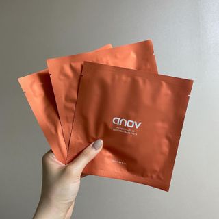 아노브코스메틱스 리커버 마스크팩 — 5점을 준 리뷰어가 2021년 10월 올린 사용 사진