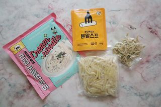 [푸딩팩토리] 로제누들떡볶이 500g / 까르보나라크림누들떡볶이 500g — 5점을 준 리뷰어가 2022년 8월 올린 사용 사진
