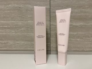프리마인 선크림만 바꿨을 뿐인데 매일 물 2L챙겨먹고 기초케어 완벽하게 한 물빛피부 완성,셀라브UV프로텍터 — 5점을 준 리뷰어가 2023년 7월 올린 사용 사진