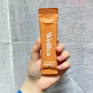 웰리카 다이어트 프로바이오틱스 — 4점을 준 리뷰어가 2021년 2월 올린 사용 사진